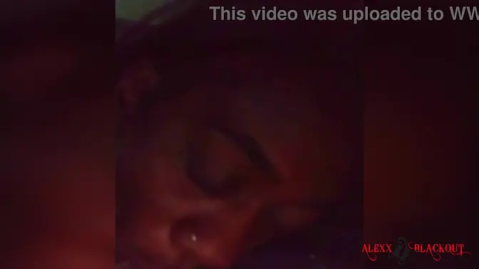 Binge Watching Netflix And Giving Head To That Ebony Snake