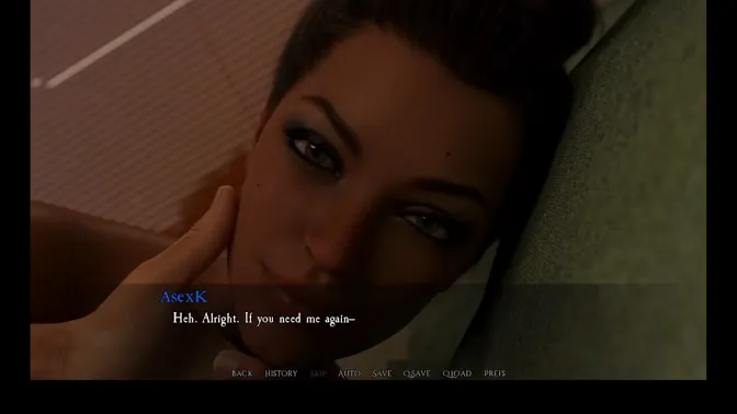 3D anime girl gets impregnated in PC game bare witness