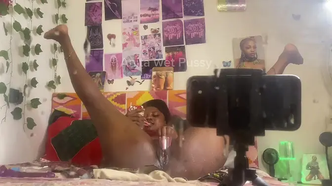 Amateur babe rides hard doggystyle, gets fingered