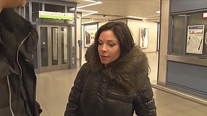 Naughty MILF takes big cock deepthroat and cums