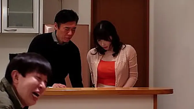 Japanese MILF Waka Misono gets creampied by father-in-law