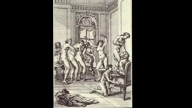 Marquis de Sade's Women Share Cock in Group Orgy