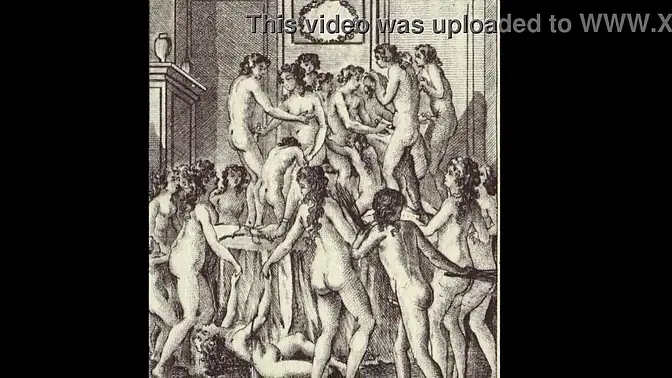 Marquis de Sade's Women Share Cock in Group Orgy