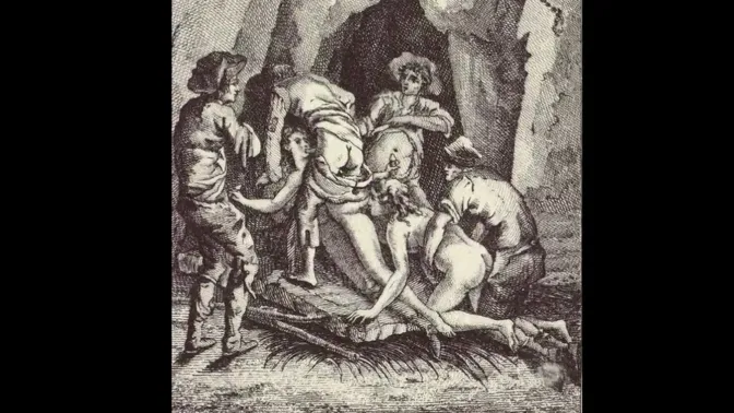 Marquis de Sade's Women Share Cock in Group Orgy