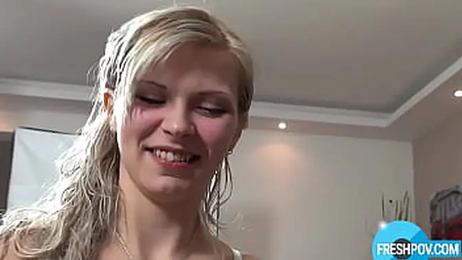 Hot pornstar gets fucked in casting room POV