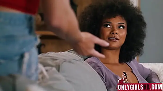 Petite teen Katrina Colt gets a hard blowjob and pounded hard