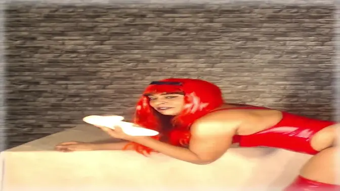 Hot Latina housewife masturbates and gets fucked hard