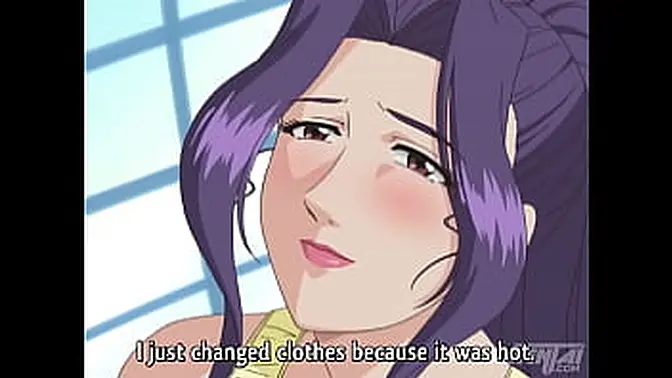 Busty anime MILF gets fucked and squirts