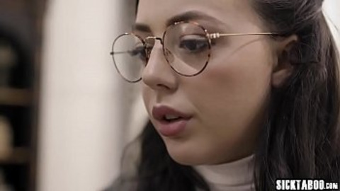 Young virgin's tight ass🍑 pummeled by pervy social worker's dick🍆 in office bang