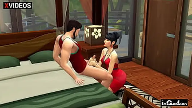 Cheating MILF rides cock and gets a creampie