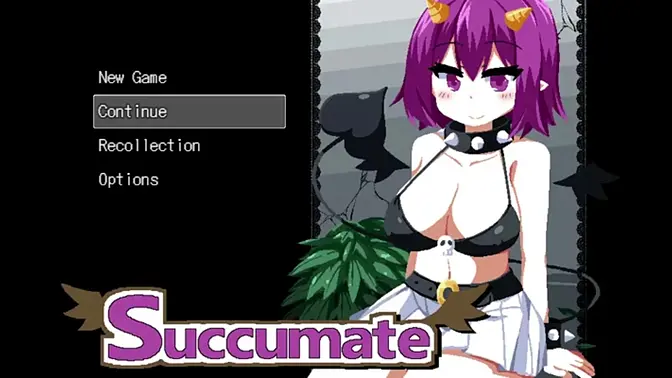 Succubus seduces with big tits in animated hentai