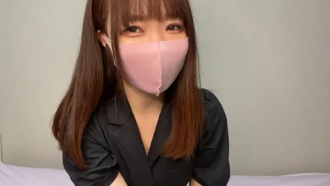 Asian solo female massaging herself to orgasm