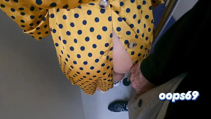 Cheating MILF wife's big ass gets touched on crowded train