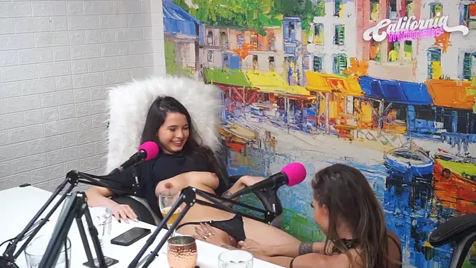 Lusty Latina milf performs oral on model, podcast controversy