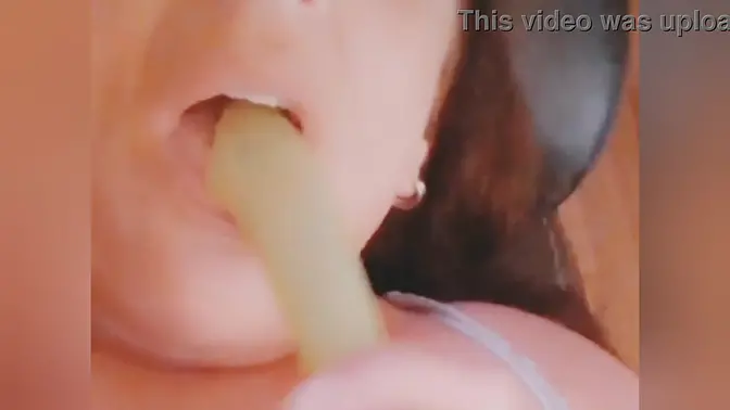 Lonely MILF uses toys for solo fingering and masturbation