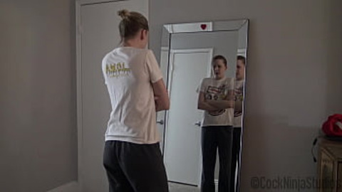 Sibling seduction: step sis takes step bro on wild ride to forbidden arousal