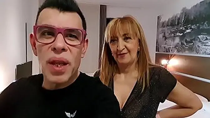 Hot milf wife gets banged by a yogurin and me