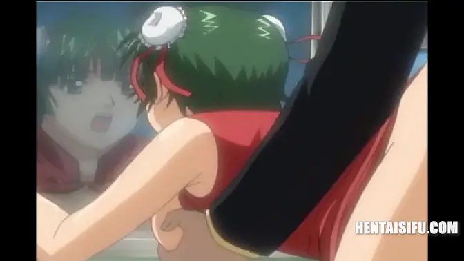 Asian girl gets pounded in the subway