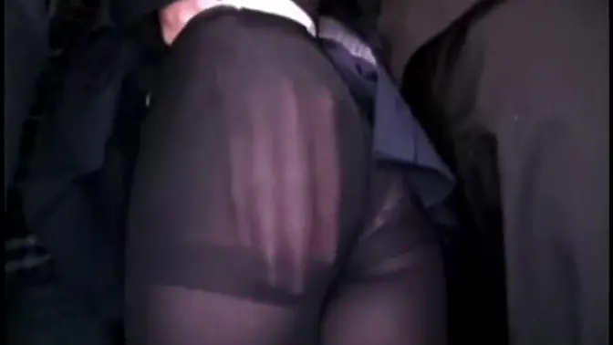 Public train grope gone wild