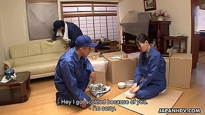 Sexy Asian teen deepthroats big dick