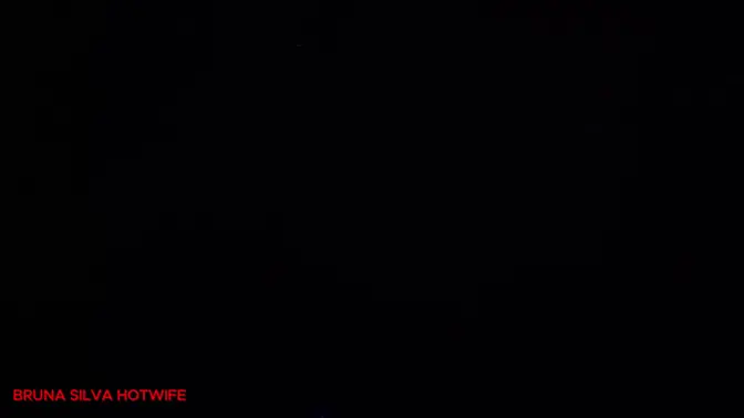 Gostosa Brazilian hotwife Bruna Silva teases fans in slutty blowbang