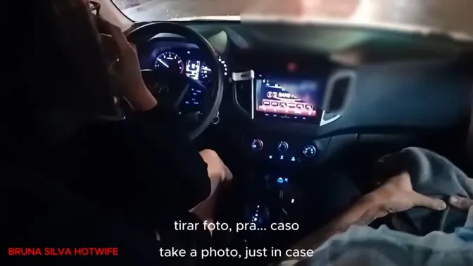 Gostosa Brazilian hotwife Bruna Silva teases fans in slutty blowbang