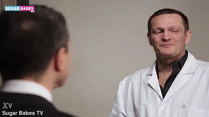 massive Cock DP: Sugar Babe gets double-stuffed in an MMF threesome