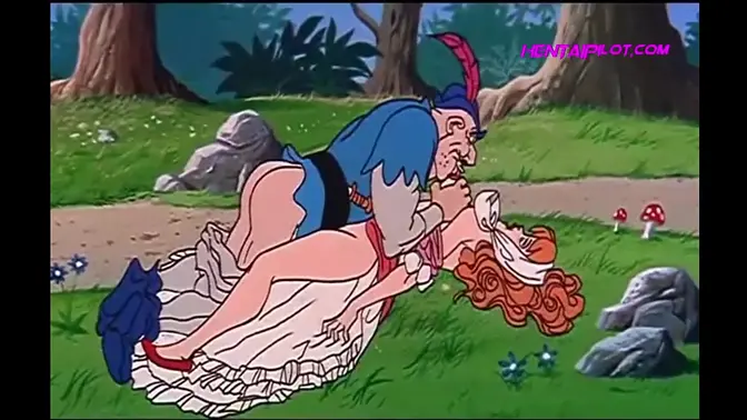 Naughty ginger Riding Hood gets drilled hard by forest creatures in uncensored anime cartoon