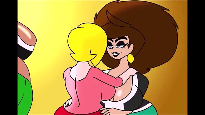 Animated MILF gets big cock and creampie