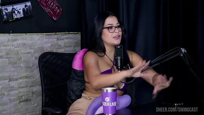 Blonde Latina virgin gets dominant massage in lingerie