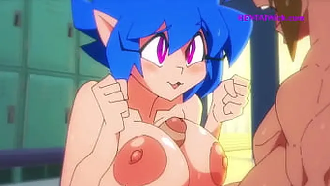 Trainer's hot gym session ends with facial cum shot