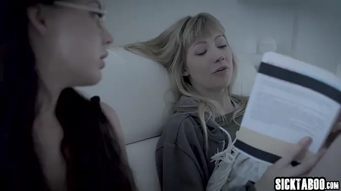 Brunette MILF gets banged by friend's large black dick after deepthroat blowjob