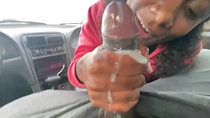 Arizona ebony POV POV blowjob with BBC and deepthroat