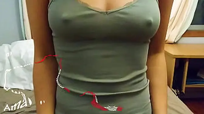 Stepmom gets creampie and cum on her shaved pussy