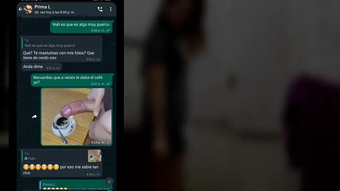 18YO cousin gets serviced by his hot, muscular amiga after sexy chat