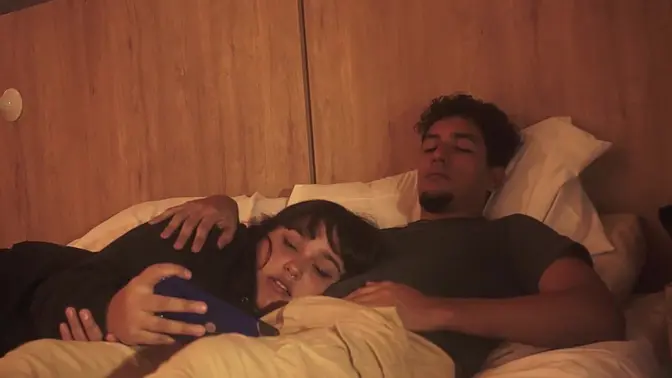 Argentine stepbrother's deepthroat face fuck