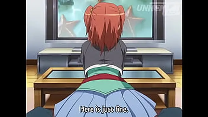 Young teen gets lucky with harem of big-titted anime girls