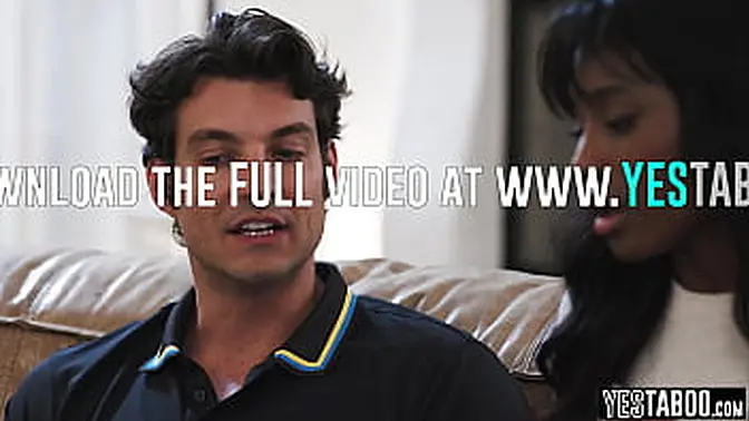 Cunning roommate seduces ebony MILF with explicit porn and rough intimacy