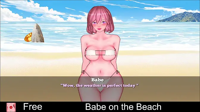 Beachside Babe's Naughty Puzzle Quest