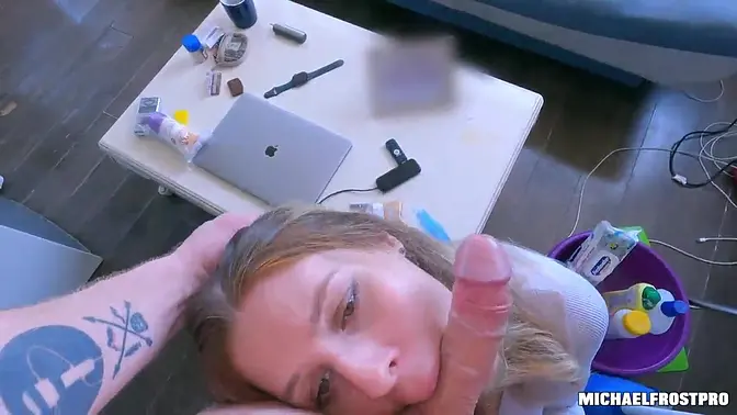 Sexy MILF takes big cock in doggystyle roleplay