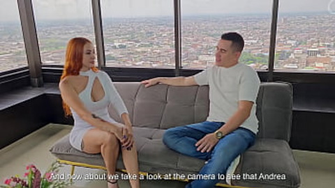 Redhead With Big Ass🍑 Fucks In Job Interview - Jean Paul Official