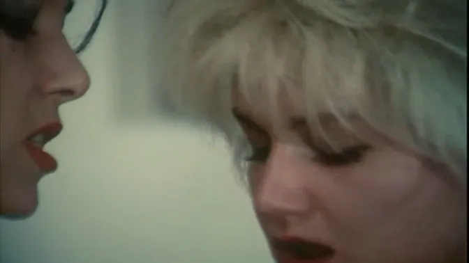 Hairy European Slut Licked by Strong Lesbian Babe