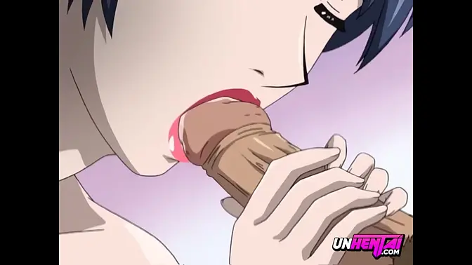 Hot MILF caught sneaking blowjob while big-titted anime stepmom gets fucked