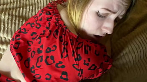 I pleasure a stunning woman in a dream dress —  cum in her tight —  wet pussy✌