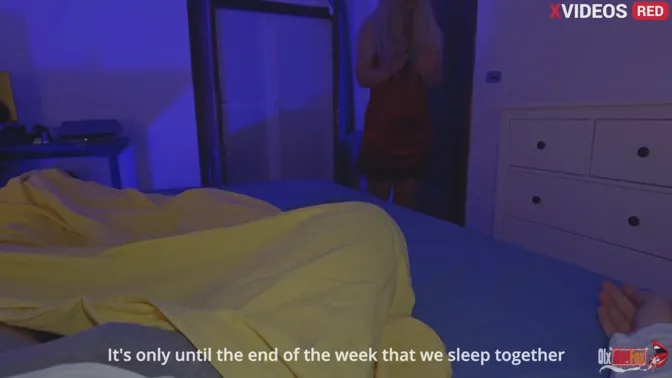 Brunette stepmom roleplays as amateur and gets fucked hard in cowgirl