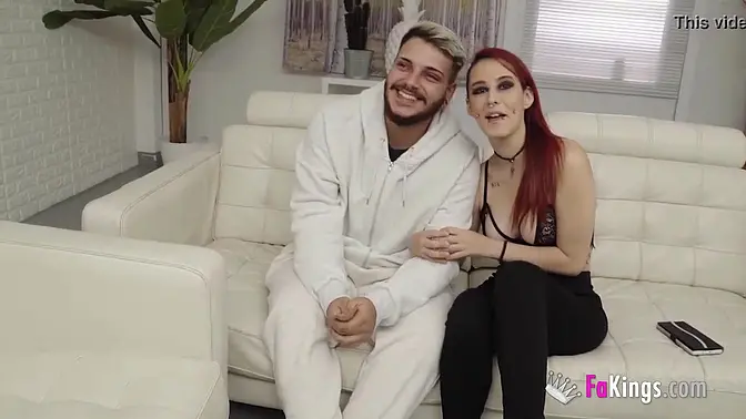 Cuckolded boyfriend watches his hot Spanish GF get drilled