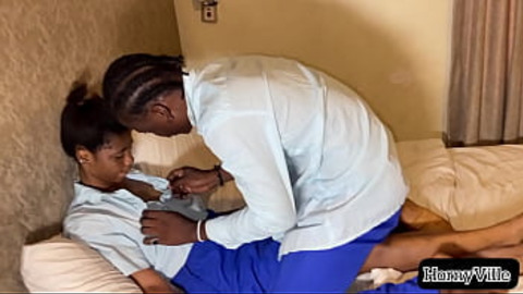 Horny🥵 Students Slamming Post-School Studysession Frenzy